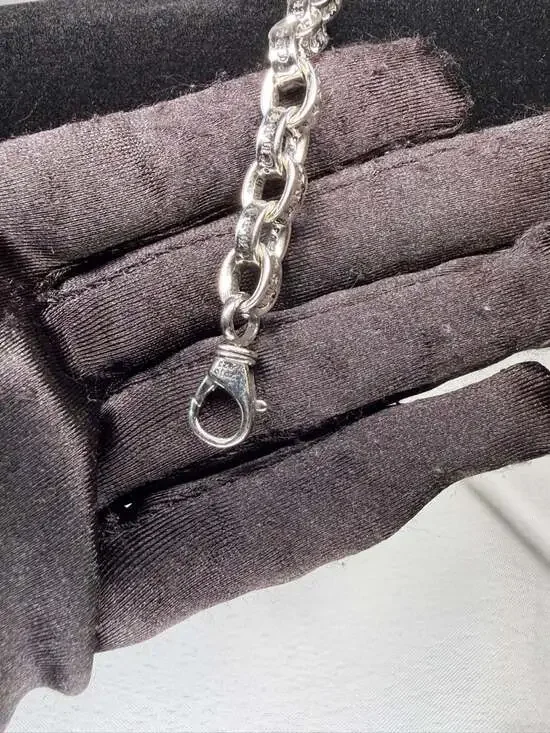 Y2K Paper Chain Bracelet - Picture 3 of 6